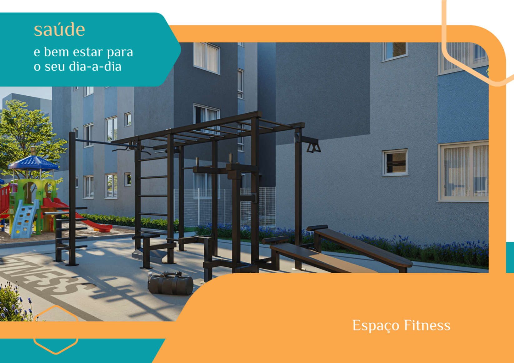 Espaço fitness do Solar do Vale II